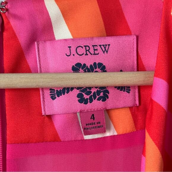 NEW J.CREW Collection ‘Ratti Stripe’ Kaftan Tunic Dress Size 4 - Picture 5 of 7